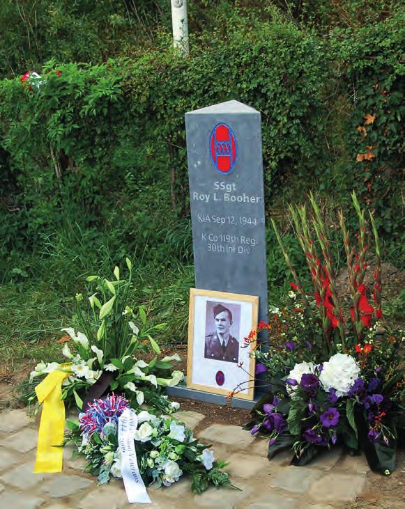 In september 2009 werd op de plek waar Roy sneuvelde een monument onthuld. De sergeant zakt in elkaar en sterft ter plekke.
