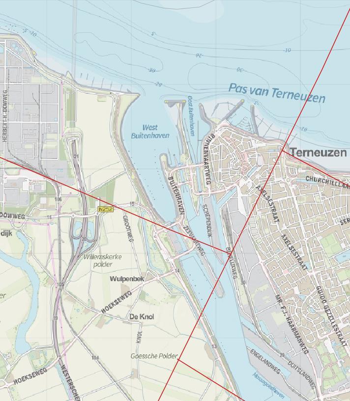 - 7-4 Bijzonderheden 4.1.1 Tektoniek Op basis van de boringen en de sonderingen is er ter hoogte van de nieuwe sluis een sprong in de diepteligging van verschillende lagen aanwezig te zijn.