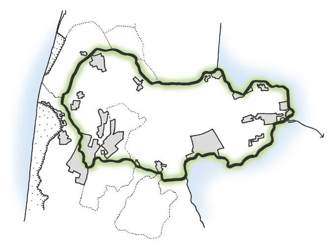 Westfriese Omringdijk Provincie Noord-Holland 10 > Benadruk de karakterverschillen tussen de noordelijke en de zuidelijke kustzone (zie