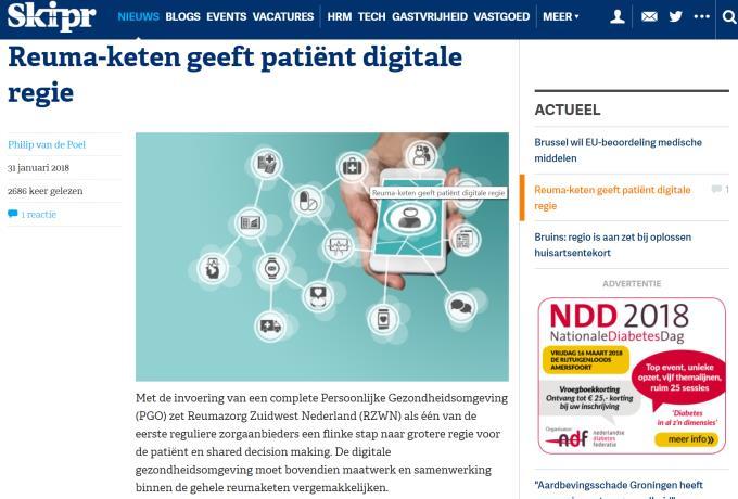 Value based health care = radicaal Regie niet bij