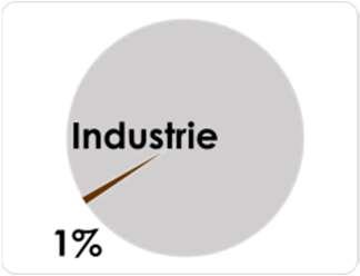 II.2.4 Industrie Sector Industrie: Uitstoot van 0,3 kton CO2 (301 ton CO2) in 2011.