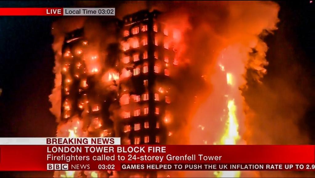 BRAND IN DE GRENFELL TOWER In my 29 years of being a firefighter, I have never, ever