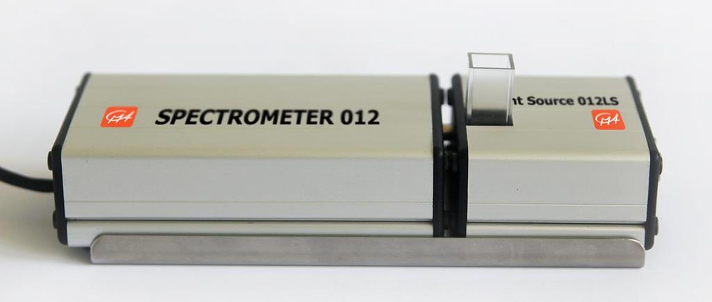 pixels). Het Spectrometervenster laat het live beeld van de Spectrometer zien.