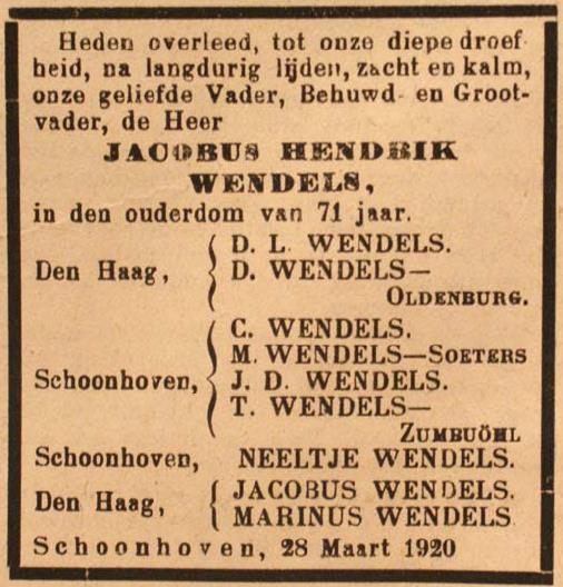 van Johan Daniël Zumbuöhl, schilder, en Johanna Gaillard, geb. te Schoonhoven op 5 dec 1885, ovl. te Gouda op 11 mrt 1949.