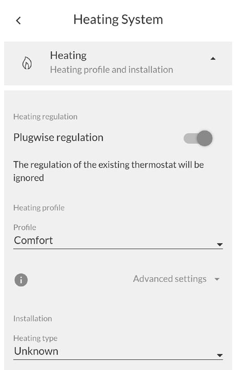 2. Configure Adam correctly, restart the boiler and Adam in case of an OpenTherm boiler. Connected to an on/off boiler? Click Update boiler protocol.