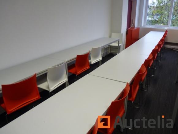 Bedrag: 14 x wit 8 x rood Scheidingswanden voor tafels Hoogte op tafel: 50 cm Aantal: 9 ID : 862-008 10