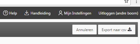 4. Er wordt nu een gefilterde lijst getoond met de aan u toegewezen meldingen vanuit de opvulfunctie (dit zijn dus de resterende gaten die door de opvulfunctie automatisch aan u zijn toegekend. 5.