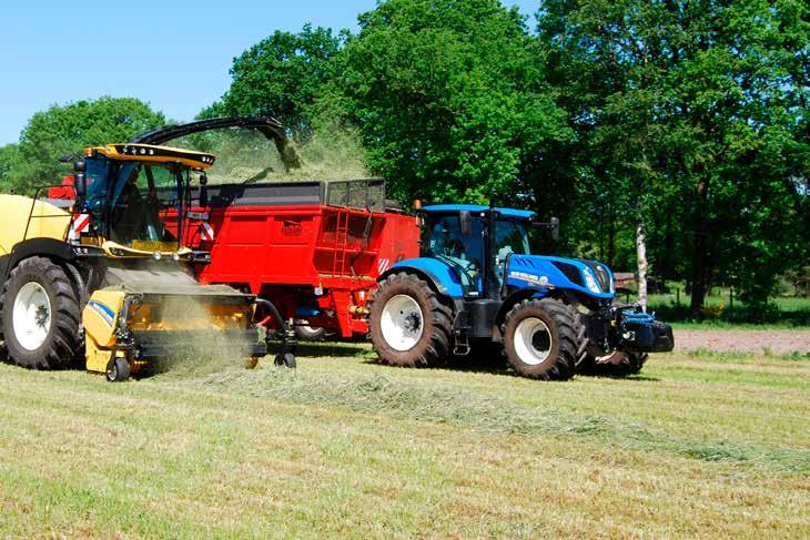PORTRET De TM900 High Power is speciaal ontworpen voor zware tractoren en oogstmachines met behoefte aan een hoog draagvermogen.