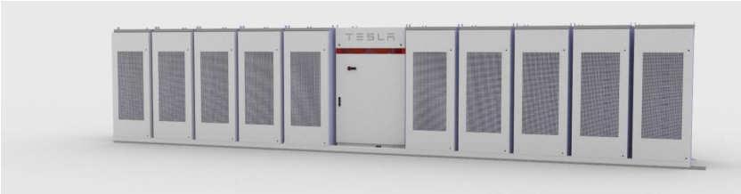 Batterij Oplossing 1: 100 kva 420 kwh of 250 kva 1050 kwh Afmetingen: 6.53 * 3.14 * 2.