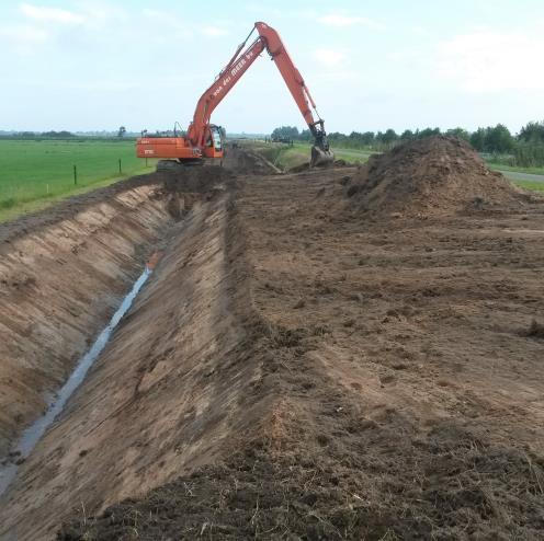 Pijlebrug De Tike Drentse Hoofdvaart Provincie Drenthe