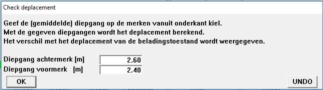 2.4. STAP 4: AANMAKEN CORRECTIEGEWICHTEN Nu zullen de correctiegewichten aangemaakt worden.