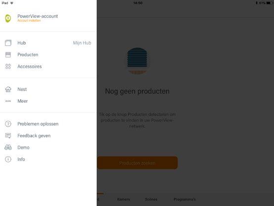 INSTALLEER EEN SCENE CONTROLLER De Scene Controller werkt in combinatie met de App en kan scènes activeren die in de App