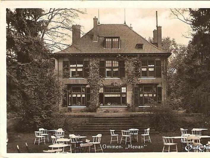 4 Huize Henan (nu Wildthout) Pythagorasschool Huize Henan werd in 1916 verkocht aan baron Ph. D. van Pallandt.