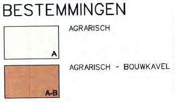 In dit plan hebben de gronden die deel uitmaken van het inpassingsplan de bestemming Agrarisch met de aanduiding ontwikkelingszone groen.