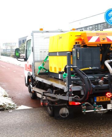 Gladheidbestrijding Leeuwarden 2015-2020 Implementatie: Vervanging fietspad 8 st nat-zoutstrooiers door 10 st