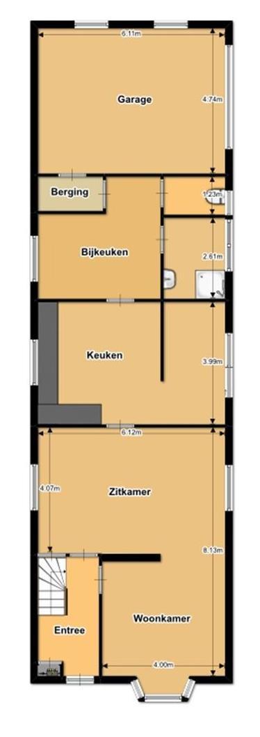 Plattegronden Plattegrond begane grond De tekening is met zorg