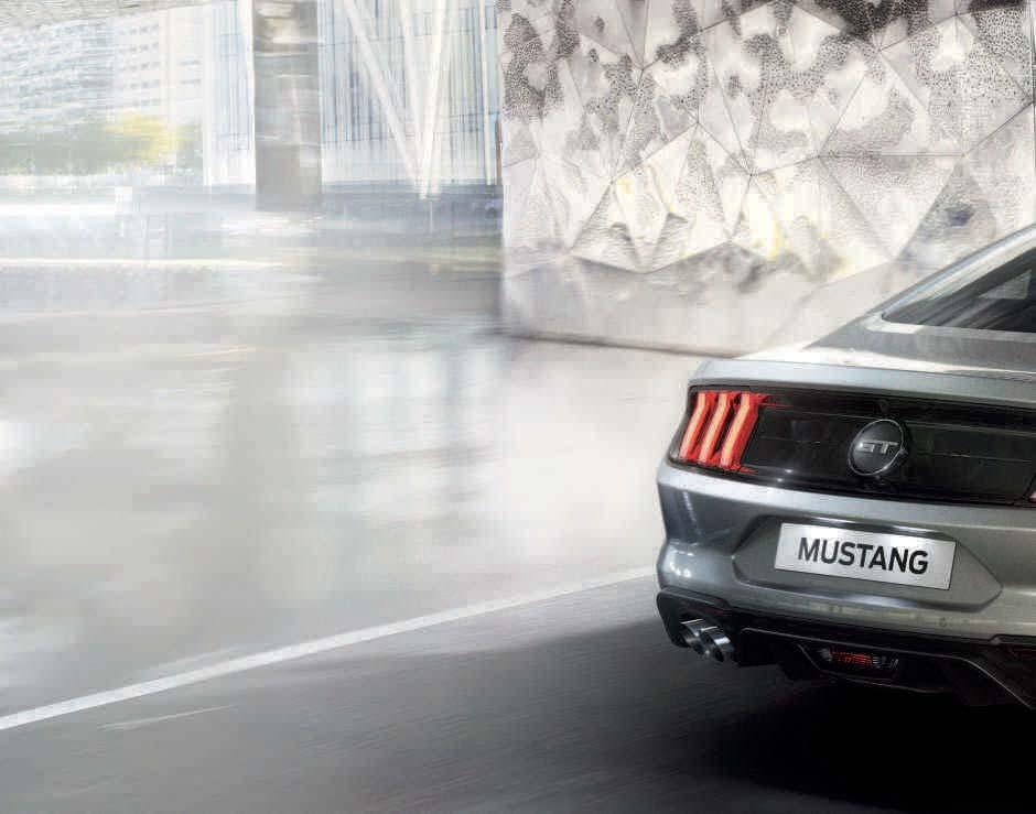 Wendbaar. De Mustang was altijd al een unieke sportwagen, maar nu tilt hij het rijplezier naar een heel nieuw niveau.