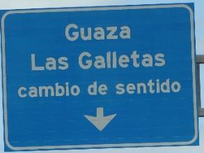 Wegbeschrijving Het correcte adres is : Calle Garza 38632 Palm Mar Vertrekkende van op de luchthaven Tenerife Reina Sofia, neem je de autosnelweg TF-1 richting Los Cristianos.