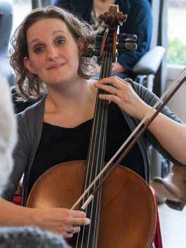 MiMiC: Het perspectief van de musici Lucy Payne, celliste Wigmore Hall Learning Het ware talent van de musici van MiMiC blijkt uit de manier waarop ze precies de juiste muziek voor het juiste moment