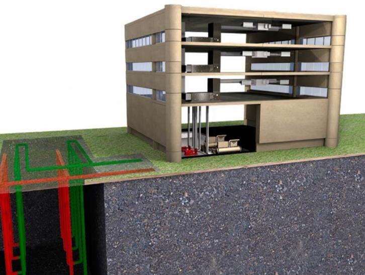 ONTWORPEN VOOR MEERDERE TOEPASSINGEN VOOR KOELING OF VERWARMING RTWD Uittredend water met hoge temperatuur Tot 75 o C Water/water-warmtepomp met hoge capaciteit Tot 905 kw bij 40/45 o C* Tot 860 kw