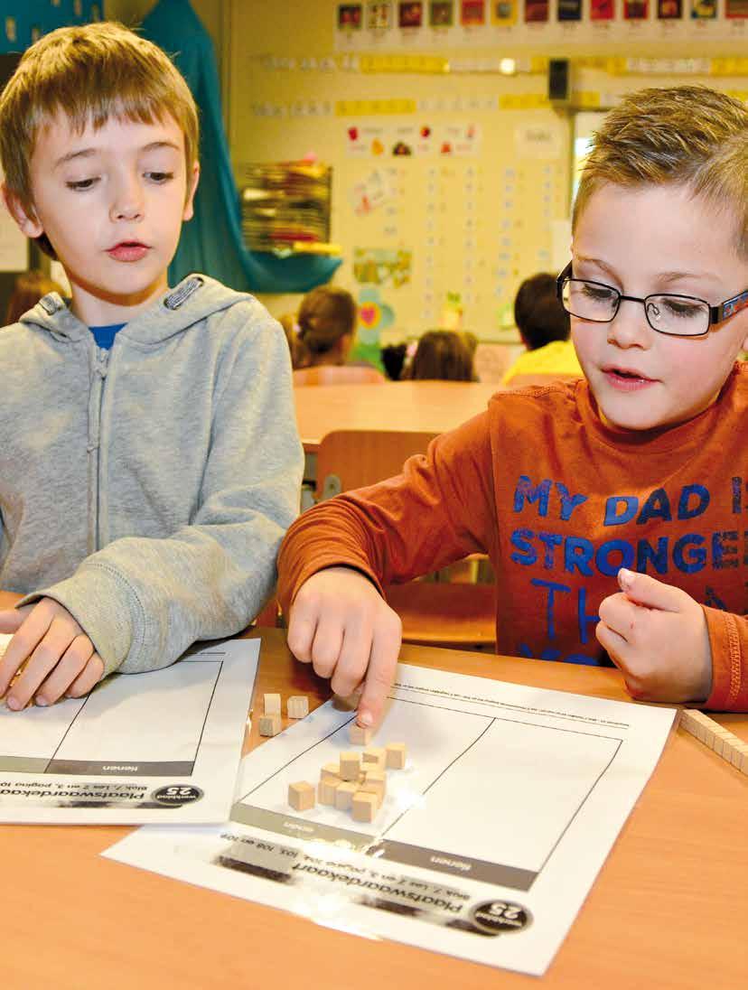 Patricia de Reuver van de Snijdersschool in Rijswijk: Onze leerlingen schrikken nu minder snel van een uitdaging Kinderen kregen vooral meer plezier in het rekenen.