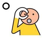 10 o Typering van de klank Horen: Zeggen: Zien: Doen: Een korte klinker. De mond is rond. Een rondje. Maak met één hand een rondje voor het ene oog.