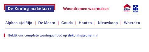 Met vriendelijke groet, De Koning makelaars Jacques de Koning Registermakelaar taxateur T: 0348 488 000 (kantoor) 0348