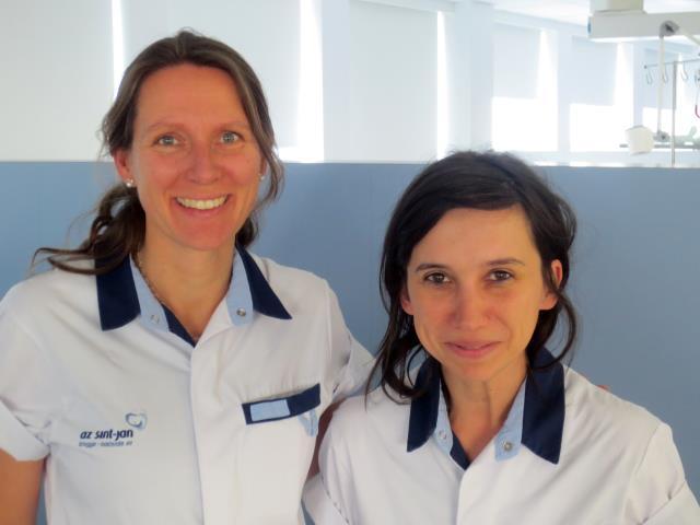 2 Fabricia Quagebeur en Valerie Billiet Neonataal verpleegkundigen Zij zijn onze twee verpleegkundigen die sinds vorig jaar voltijds