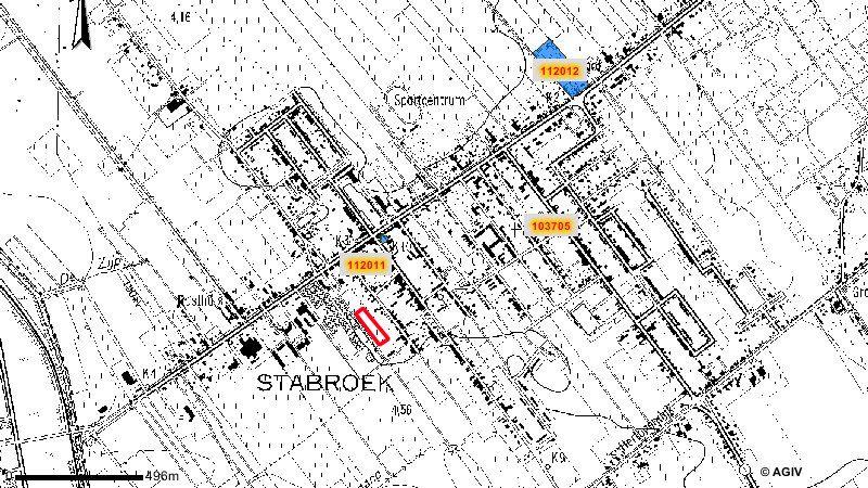 Stabroek - orpsstraat Rapporten ll-rcheo 056 Fig. 11: Overzichtskaart CI 3.2.