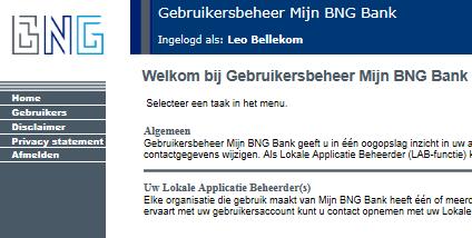 Het volgende scherm zal worden getoond. 5 van 21 Na ingave van uw gebruikersnaam en wachtwoord moet u op INLOGGEN klikken.