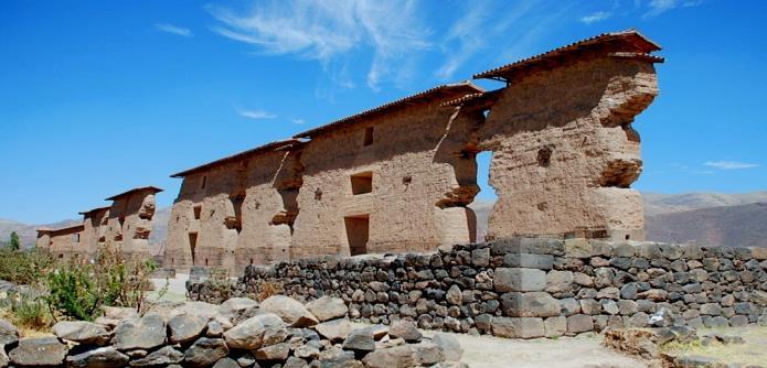 In de namiddag bezoeken we de 4 Inca sites in de buitenwijken van Cuzco.