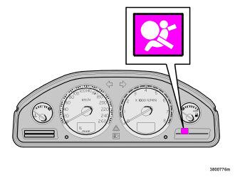 Verricht nooit zelf werkzaamheden aan de onderdelen van het SRS-systeem in het stuurwiel of op het paneel boven het dashboardkastje.