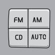 Voorkeurzenders Om een van de voorgeprogrammeerde radiozenders te selecteren moet u aan de knop PRESET/CD draaien, totdat het nummer van de zender op het display staat.