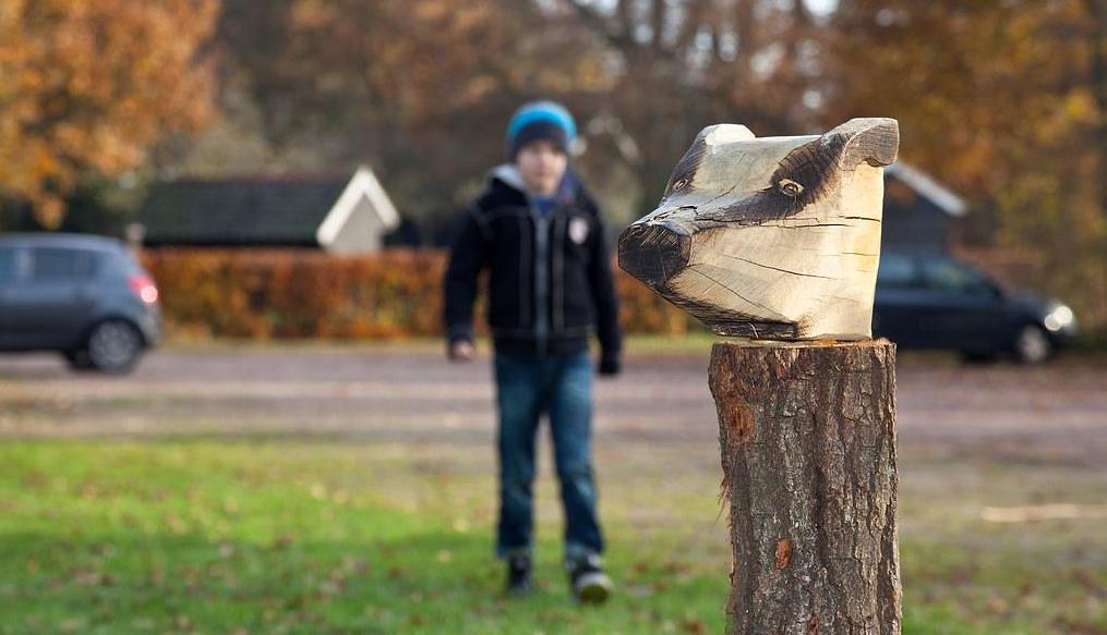 Spelen Hutten bouwen, klauteren en klimmen zijn belangrijk voor kinderen en vooral heel erg leuk! Dus kinderen.