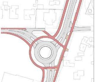 West Autoverkeer dat toch in zuidelijke richting wil wegrijgen moet door de wijk