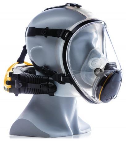 489102 CleanSpace EX PAPR Intrinsiek veilig voor potentieel explosie gevaarlijke omgevingen. Compleet met een hoofd harnas. 48-11.10