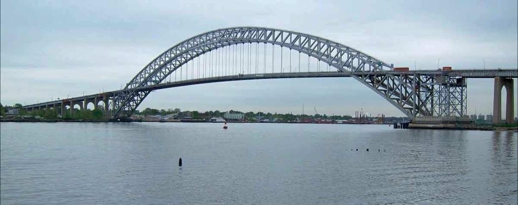 Voorbeeld van een brug waarvan de draagconstructie