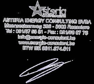 firma ASTERIA ENERGY CONSULTING KBO-nr.