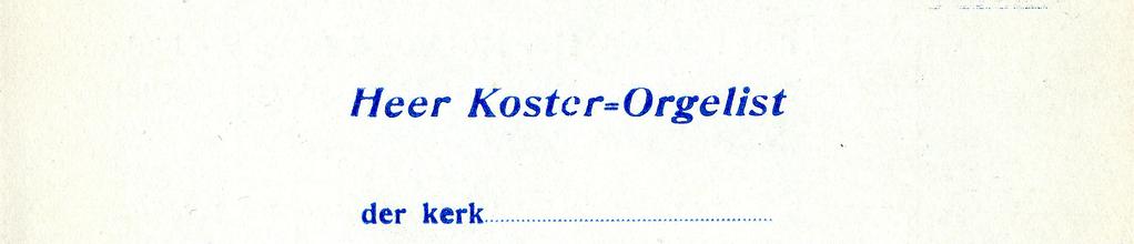 geen kopie aanwezig in deze archiefmap] Monsieur, Suite à ma lettre du 27-11-34: Hier j'ai placé un gros conduit pour le g.o. seul, au petit orgue en question, et séparé le vent de la tirasse du g.o. et du récit.