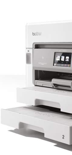 Snelle 4-in-1 A3 printer met ADF voor 50 vellen A3 dubbelzijdig en een papiercapaciteit van 750 vellen.