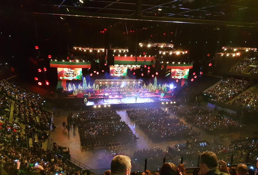 We gingen op donderdag 14 december 2017 naar de Ahoy in Rotterdam, naar het Kers gala 2017.