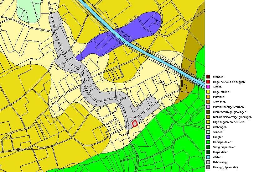 Figuur 2. Geomorfologische kaart van Nederland. 2.7.2 Regionale geohydrologie Tectonisch gezien ligt de onderzoekslocatie in de Centrale Slenk.