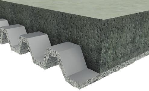 Staalplaatbetonvloeren 24 Brandbescherming van betonconstructies volgens EN(V) 338-5 met PROMASPRAY -C450 of PROMAPAINT -SC4 De brandweerstand van staalplaatbetonvloeren kan worden aangetoond door
