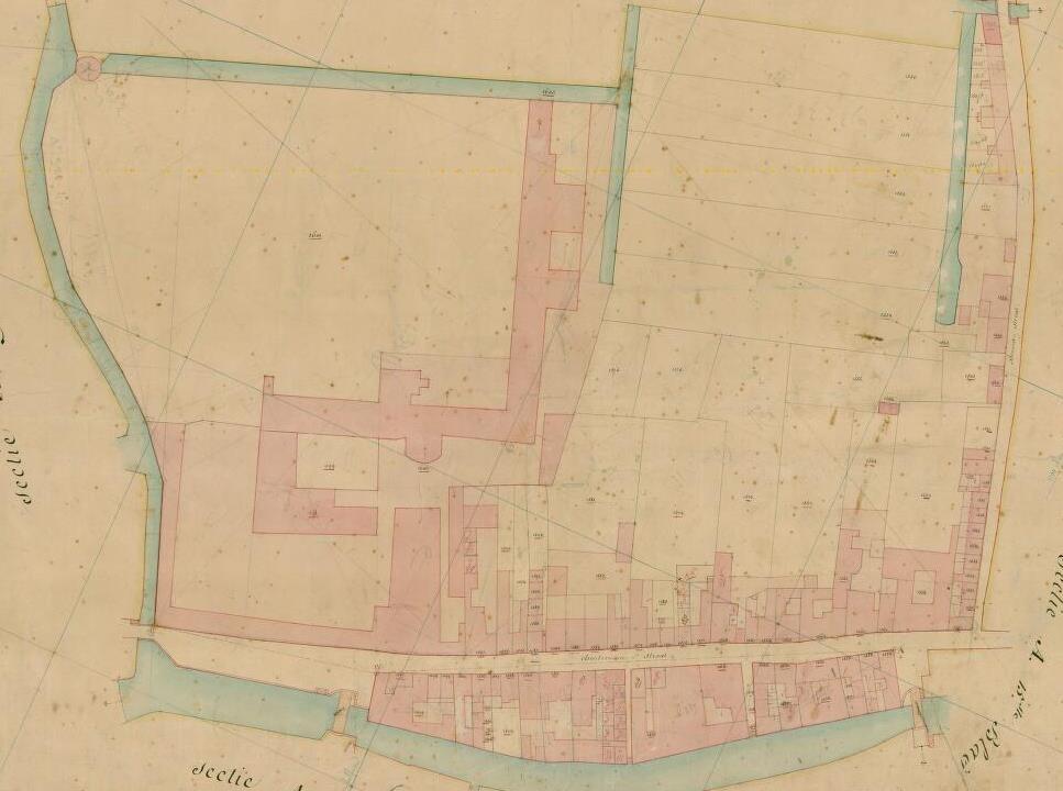 in 1855 Al deze waterloopjes zijn nu verdwenen Na de uitgave van deze