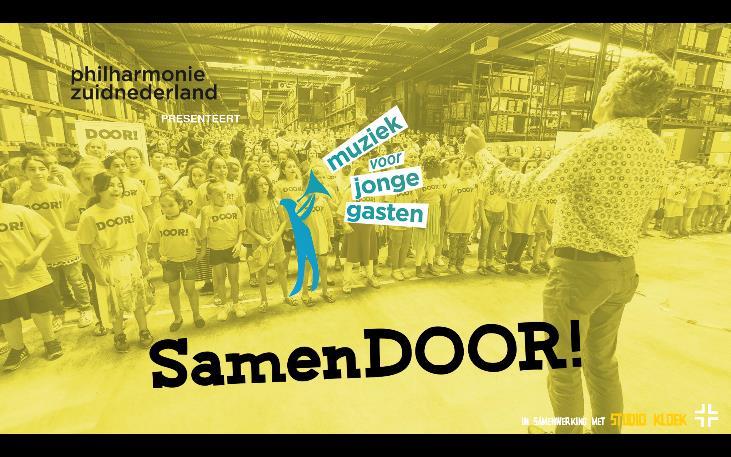Handleiding bij de website van het lesmateriaal van de SamenDOOR!-dag met philharmonie zuidnederland Op 27 juni vindt de SamenDOOR!-dag plaats.