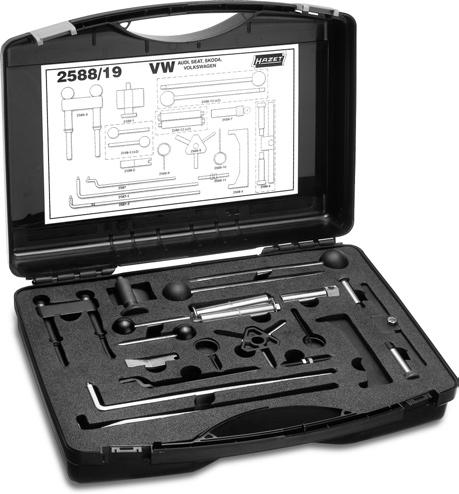 HAZET-WERK HÖCHSTE TECHNOLOGIE IN DER WERKZEUGFERTIGUNG SEIT 1868 HIGHEST TECHNOLOGY IN TOOL MANUFACTURE SINCE 1868 2588/19 3488/8 Betriebsanleitung Betriebsanleitung Werkzeug-Zusatzsortiment