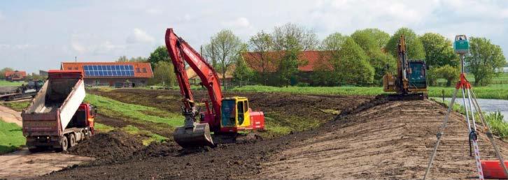 Bron 19: Maatregelen die genomen kunnen worden om dijken te versterken Het Hoogheemraadschap Rijnland werkt op dit moment hard aan het verstevigen van haar dijken.