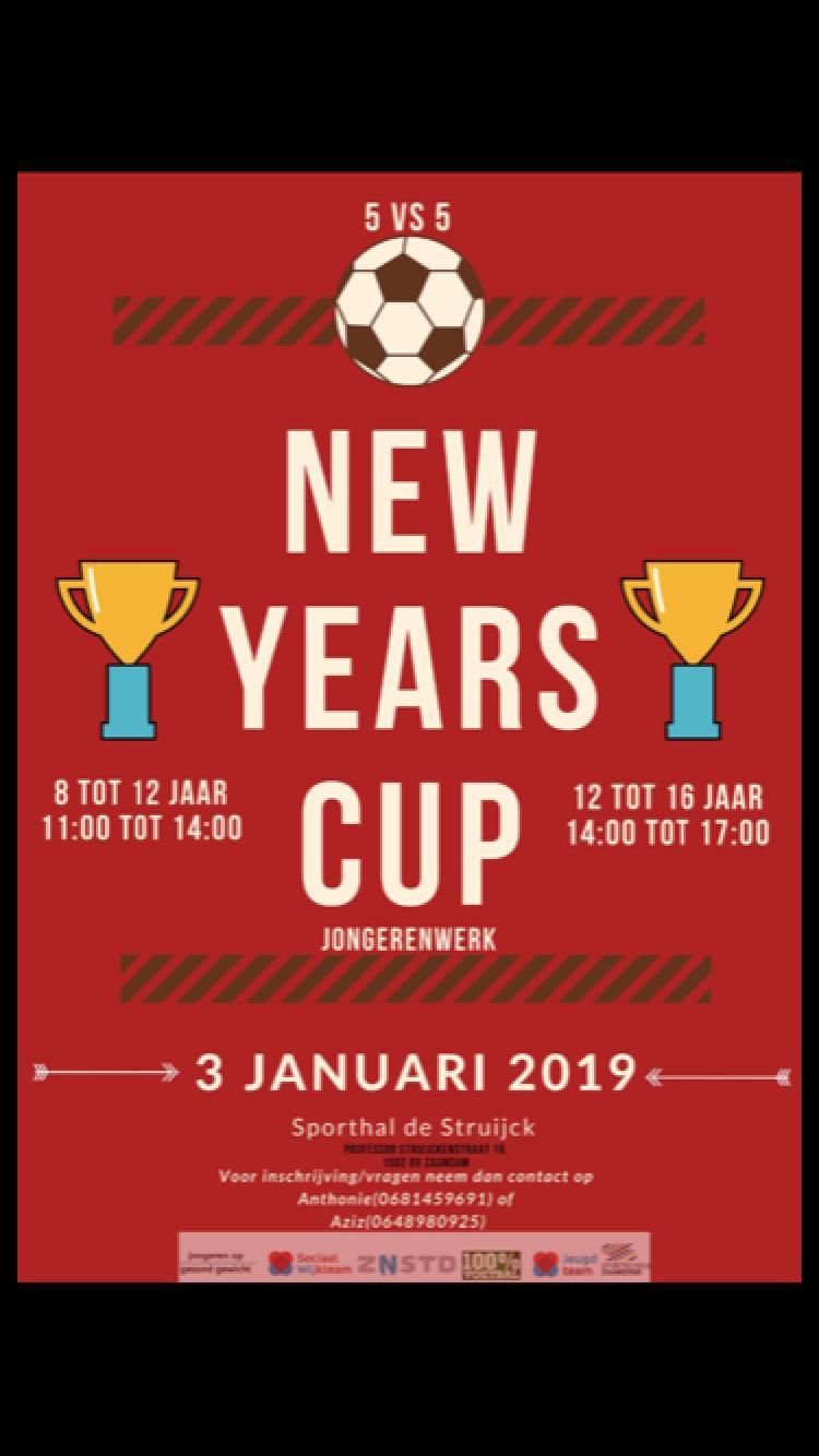 ***Na schooltijd*** De New Years Cup 3 januari 2019 is het weer zo ver de New Years Cup 2019 staat dan op het programma.