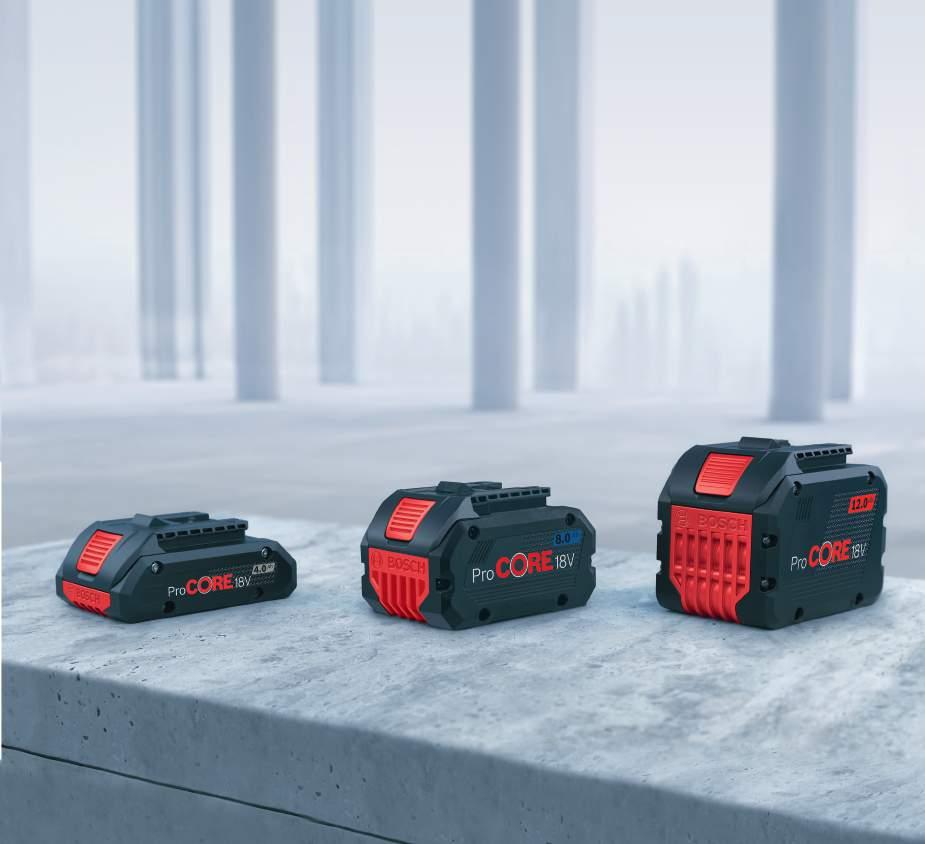 Bosch Professional magazine nieuwe stijl! ProCORE18V Het Bosch Professional magazine is compleet vernieuwd.