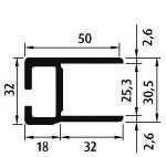 451-127 anodised Profiellengte (mm) Profile length (mm) L H 0001720 6000 300 25 2 4,224 0001721 6600 300 25 2 4,224 0001722 7600 300 25 2 4,224 0001740 9000 300 25 2 4,224 Randprofiel Nr K20-FL10451